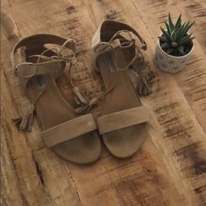STEVE MADDEN Daryn Suede Sandal 👡 Size 8